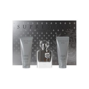 Afnan Supremacy Silver Set 100ml Edp+100ml Shower Gel+100ml After Shave Balm