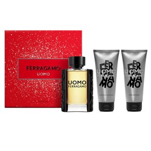 Salvatore Ferragamo Uomo Set Edt 100ml +100ml Sg+100ml As