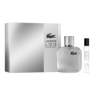 Lacoste L.12.12 Silver Grey Set Edp 50ml+7.5ml